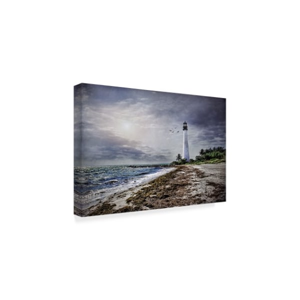 Barbara Simmons 'Key Biscayne Lighthouse' Canvas Art,12x19